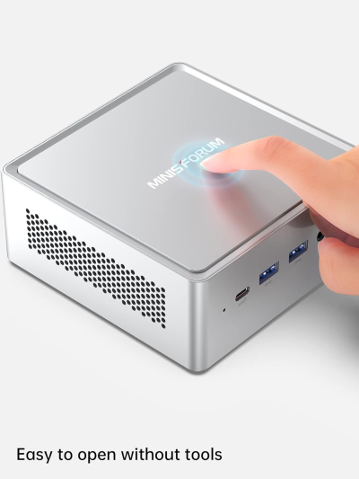 MINISFORUM Mini PC NAB6 Lite Intel Core i5-12600H,12 Cores 16 Threads,up to 4.5GHz 16GB RAM DDR4 500GB PCIe4.0 SSD Dual 2.5 G RJ45 LAN Mini Computer,2 x HDMI,7 x USB Port,WiFi...