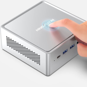 MINISFORUM Mini PC NAB6 Lite Intel Core i5-12600H,12 Cores 16 Threads,up to 4.5GHz 16GB RAM DDR4 500GB PCIe4.0 SSD Dual 2.5 G RJ45 LAN Mini Computer,2 x HDMI,7 x USB Port,WiFi...