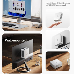 MINISFORUM UM750L Slim Mini PC, AMD Ryzen 5 7545U Mini Computer(6C/12T, Up to 4.9GHz), 32GB LPDDR5 RAM & 1TB PCIe 4.0 SSD, HDMI/DP/USB4, 4 x USB Type A,2.5G LAN,WIFI6E/BT5.3