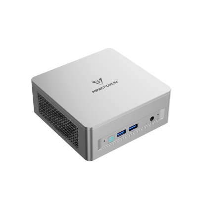 MINISFORUM UM750L Slim Mini PC, AMD Ryzen 5 7545U Mini Computer(6C/12T, Up to 4.9GHz), 32GB LPDDR5 RAM & 1TB PCIe 4.0 SSD, HDMI/DP/USB4, 4 x USB Type A,2.5G LAN,WIFI6E/BT5.3