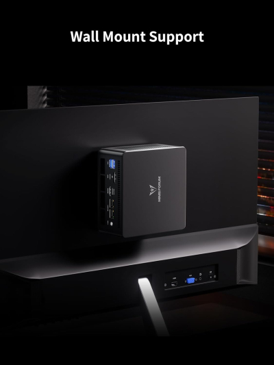 MINISFORUM UM890 Pro Mini PC, AMD Ryzen 9 8945HS (up to 5.2GHz) Mini Computers, 64GB DDR5 5600MHz RAM&1TB PCIe 4.0 SSD, Mini Desktop Quad Display HDMI/DP1.4/USB-C, AMD Radeon...