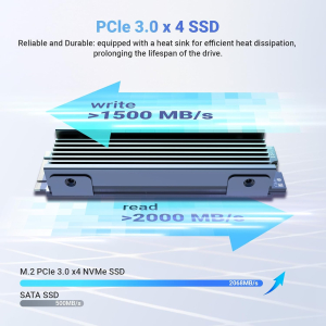 MINIX Z150-0dB Fanless Mini PC, Intel N150 (Upgraded N100), 8GB DDR4/256 GB PCIe Gen3 x 4 SSD/4K Dual Display/2.5G LAN/USB-C/Windows 11 Pro/Auto Power On, for Home Office...