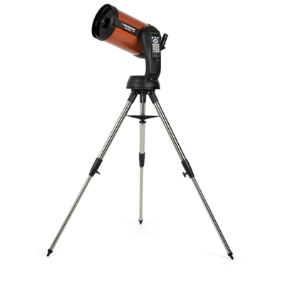 Celestron 11069 NexStar 8SE Computerised Schmidt-Cassegrain Telescope with Advanced GPS, Astroimaging and AutoAlign Features, Black/Orange