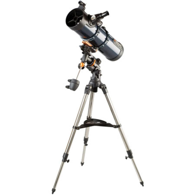Celestron 31045 AstroMaster 130EQ Newtonian Reflector Telescope, Dark Blue