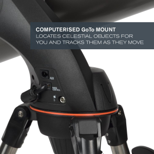 Celestron 31145 NexStar 130SLT Portable Computerised Newtonian Reflector Telescope with Quick-release Fork-arm Mount, Accessory Tray and 'Starry Night' Special Edition Software,...