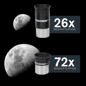 Celestron 31145 NexStar 130SLT Portable Computerised Newtonian Reflector Telescope with Quick-release Fork-arm Mount, Accessory Tray and 'Starry Night' Special Edition Software,...