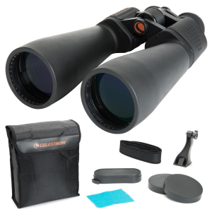 Celestron 71017 SkyMaster 25x100mm Porro Prism Binoculars with Multi-Coated Lens, BaK-4 Prism Glass and Carry Case, Black