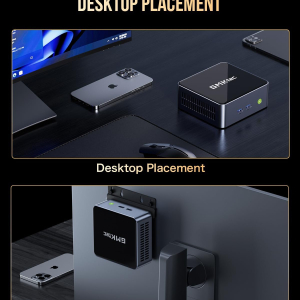 GMKtec Mini PC, M2 Pro Intel Core i7-1195G7 (Turbo 5.0 GHz) 1TB PCIE SSD 32GB DDR4 3200MHz,Desktop Micro Computers WiFi 6/USB3.2/BT 5.2/DP/HDMI/RJ45 2.5G,Mini Computer