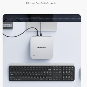 MINISFORUM Mini PC AI X1 Pro Barebone with AMD Ryzen AI 9 HX370(12C/24 T)&AMD Radeon 890M Mini Gaming PC,8K Quad Output(HDMI+DP+2xUSB4),Dual 2.5 LAN/WIFI7/BT5.4/Oculink,Copilot...