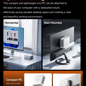 MINISFORUM UM880 Plus Mini PC AMD Ryzen 7 8845HS 8C/16T Desktop Computer 32GB RAM 1TB SSD HDMI/DP/USB4 port, AMD Radeon 780M, 2.5G RJ45 and 4 USB Ports