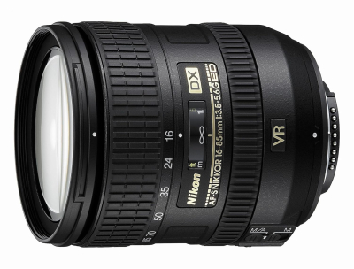 Nikon AF-S DX NIKKOR 16-85mm f/3.5-5.6G ED VR Lens (Renewed)