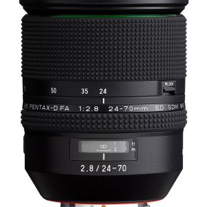 Pentax 24 - 70 mm HD - D FA F2.8ED SDM WR Aspherical Lens - Black