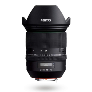 Pentax 24 - 70 mm HD - D FA F2.8ED SDM WR Aspherical Lens - Black