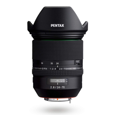 Pentax 24 - 70 mm HD - D FA F2.8ED SDM WR Aspherical Lens - Black
