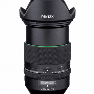 Pentax 24 - 70 mm HD - D FA F2.8ED SDM WR Aspherical Lens - Black