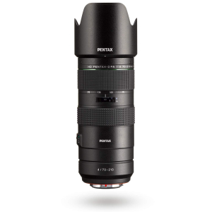 PENTAX HD -D FA 70-210mm F4ED SDM WR : Telephoto zoom lens for DSLR cameras, powerful with constant f/4 aperture, weather-resistant construction, min. Focusing distance of 0.95...