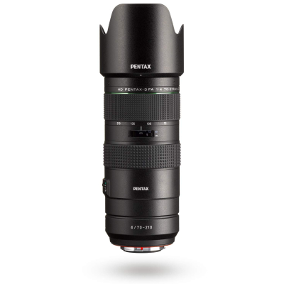 PENTAX HD -D FA 70-210mm F4ED SDM WR : Telephoto zoom lens for DSLR cameras, powerful with constant f/4 aperture, weather-resistant construction, min. Focusing distance of 0.95...