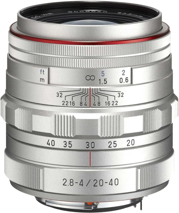 PENTAX Limited lens standard zoom lens HD PENTAX-DA20-40mm F2.8-4ED Limited DC WR Silver