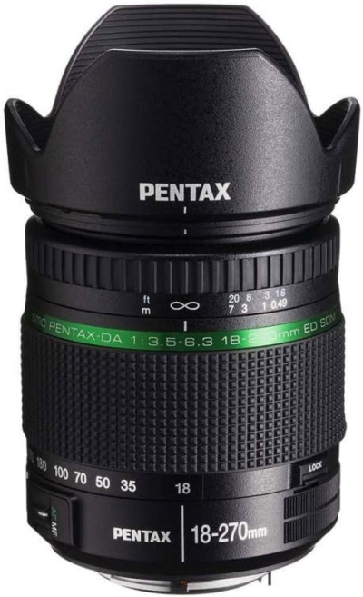 Pentax smc DA 18-270mm f/3.5-6.3 ED SDM Lens