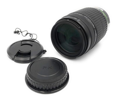 Pentax SMC DA 300 mm/4.0 – 5.8 Ed 1.4 m 85 Black – Camera Lenses – 450 mm, 29, Metal, Black, 5.8 cm)