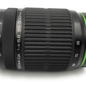 Pentax SMC DA 300 mm/4.0 – 5.8 Ed 1.4 m 85 Black – Camera Lenses – 450 mm, 29, Metal, Black, 5.8 cm)