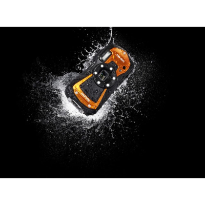 Ricoh WG-80 Orange Waterproof Digital Camera Shockproof Freezeproof Crushproof 03127