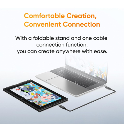 XPPen Artist 12 3rd Drawing Tablet, 11.9 Inch FHD Portable Graphics Display with X-Dial, 16K Pen Pressure, Supports Windows/macOS, Ideal for Graphic Design & Illustration &...