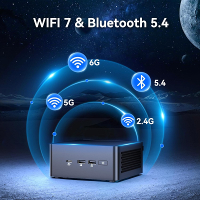 ASUS NUC 15 Pro AI Mini PC, with Core 7 240H (10C/16T, Up to 5.2GHz) Desktop Computer, 32GB DDR5 5600MHz Ram & 1TB PCIe 4.0 SSD, Intel Arc Gpu, 8K Quad Display/WiFi7/BT5.4/Win...