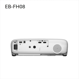 Epson EB-FH08 Projector Full HD 1080p, 3600 Lumens, 332 Inch Display, Up to 18 years Lamp Life, Home Cinema Projector White