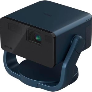 Epson EF-22N Mini Smart 3LCD Projector with Pan & Tilt Stand, Full HD,1000 Lumens,150 Inch Display with HDR, Google TV, Dolby Atmos Sound, Gaming & Home Cinema Laser Projector -...