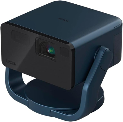 Epson EF-22N Mini Smart 3LCD Projector with Pan & Tilt Stand, Full HD,1000 Lumens,150 Inch Display with HDR, Google TV, Dolby Atmos Sound, Gaming & Home Cinema Laser Projector -...