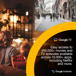 Epson Lifestudio Flex Plus EF-72 Oak, Portable Smart Projector, Sound by Bose, Google TV, 4K Pro UHD, Ambient Lighting, Adjustable Stand, Indoor/Outdoor Use, 5-year warranty*