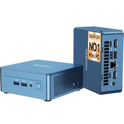 GEEKOM IT13 Mini PC with Intel i5-13600H 16GB RAM & 1TB SSD (Max 96GB + 4TB), Windows 11 Pro, 2X USB 4.0 | 8K 120Hz | SD Card Slot for Business/Office