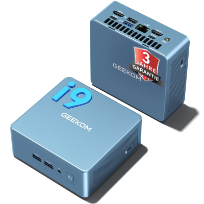 GEEKOM IT13 with i9-13900HK, 16GB RAM & 1TB SSD (max. 96GB + 4TB) Windows 11 Pro, 6X USB, 8K 120Hz, Intel Iris Xe, Mini Computer for Home/Office/Business