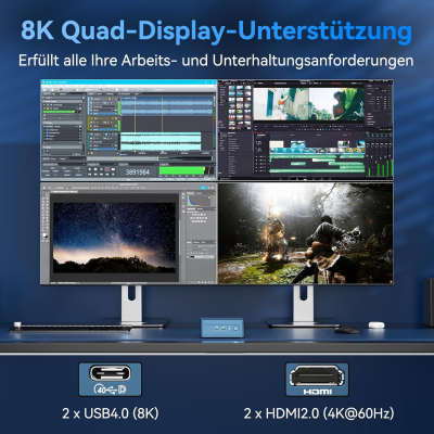 GEEKOM IT13 with i9-13900HK, 16GB RAM & 1TB SSD (max. 96GB + 4TB) Windows 11 Pro, 6X USB, 8K 120Hz, Intel Iris Xe, Mini Computer for Home/Office/Business