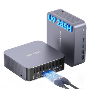 GEEKOM Mini PC GT12 Pro i9 12900HK(14C/20T, up to 5GHz), 32GB DDR4 1TB SSD Mini Desktop Computer with Win-11 Pro, Support for 2 HDMI, 2 USB4, WiFi 6E, Bluetooth 5.2