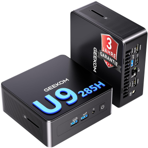 GEEKOM Mini PC Mini IT13, Intel i9-13900H Mini Computer (14 Cores, 20 Threads, up to 5.4 GHz), 32 GB DDR4 2 TB SSD Mini PC Windows 11 Pro, NUC13 i9 Mini Desktop PC, 8K Iris Xe...