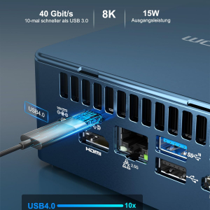 GEEKOM Mini PC Mini IT13, Intel i9-13900H Mini Computer (14 Cores, 20 Threads, up to 5.4 GHz), 32 GB DDR4 2 TB SSD Mini PC Windows 11 Pro, NUC13 i9 Mini Desktop PC, 8K Iris Xe...