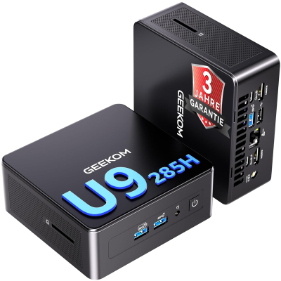GEEKOM Mini PC Mini IT13, Intel i9-13900H Mini Computer (14 Cores, 20 Threads, up to 5.4 GHz), 32 GB DDR4 2 TB SSD Mini PC Windows 11 Pro, NUC13 i9 Mini Desktop PC, 8K Iris Xe...