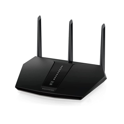 NETGEAR Nighthawk WiFi 7 Router (RS600) – Security Features, BE3600 Wireless Speed (up to 18.0 Gbps) - Covers up to 2,700 sq. ft., 150 Devices – 10 Gig Internet Port