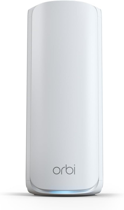 NETGEAR Orbi 770 Series Tri-band WiFi 7 Mesh Add-on Satellite (RBE770) – Works with Orbi RBE772 and RBE773 – Adds Coverage up to 180 m2-2.5 Gig Internet Port, BE11000 802.11be...