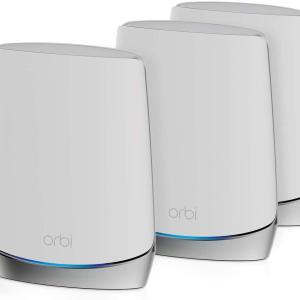 NETGEAR Orbi 770 Series Tri-band WiFi 7 Mesh Add-on Satellite (RBE770) – Works with Orbi RBE772 and RBE773 – Adds Coverage up to 180 m2-2.5 Gig Internet Port, BE11000 802.11be...