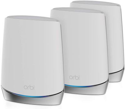 NETGEAR Orbi 770 Series Tri-band WiFi 7 Mesh Add-on Satellite (RBE770) – Works with Orbi RBE772 and RBE773 – Adds Coverage up to 180 m2-2.5 Gig Internet Port, BE11000 802.11be...