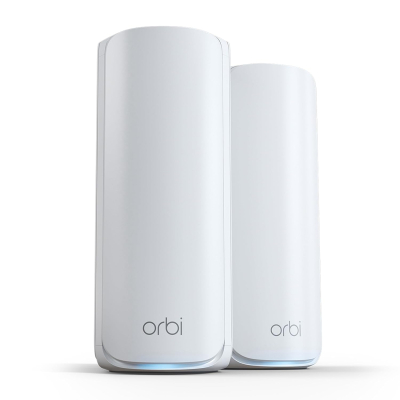 NETGEAR Orbi 770 Series Tri-band WiFi 7 Mesh Network System (RBE772) - Router + 1 Satellite Extender, Security Features, Up to 11Gbps, Covers up to 5,500 sq.ft., 100 Devices,...