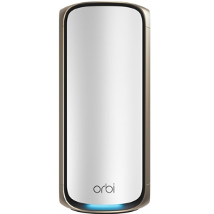⁦NETGEAR Orbi 970 Series (RBE970) Quad-band WiFi 7 Mesh Add-on Satellite - Works With Existing 970 Series Mesh System or Router, Security Features, Covers up to 2,700 sq. ft.,...⁩ – תמונה ⁦1⁩