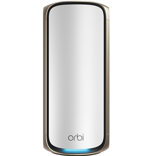 NETGEAR Orbi 970 Series (RBE970) Quad-band WiFi 7 Mesh Add-on Satellite - Works With Existing 970 Series Mesh System or Router, Security Features, Covers up to 2,700 sq. ft.,...