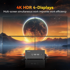 NUC 14 Pro AI Mini PC, Ultra 7 155H (16C/22T, Up to 4.8GHz) Mini Computer, 32GB DDR5 Ram & 1TB PCIe 4.0 SSD Desktop Computer Intel Arc Gpu/AI GC/AI Boost/AI Ready/BT5.3/WiFi...