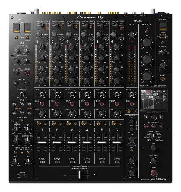 Pioneer DJ DJM-V10 6-Channel Professional DJ Mixer
