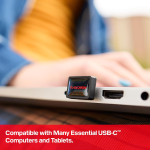 SANDISK Extreme Fit, USB-C Flash Drive 1TB (Up to 400MB/s read speeds, plug-and-stay storage, USB 3.2 Gen 1, USB Type-C, SANDISK Memory Zone app)