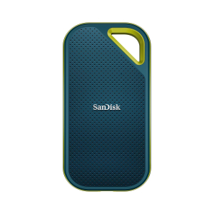 SANDISK Extreme Portable SSD 4TB (up to 1050 MB/s read, 1,000MB/s write, USB-C, NVMe Solid State Performance, IP65 rated for dust and water resistance, Updated Firmware) Monterey